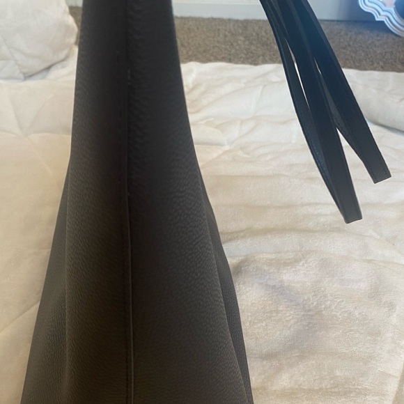 Coach Black Pebbled Leather Tote Bag #2 - Picture 2 of 9